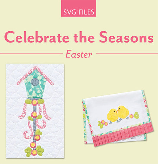 Celebrate the Seasons Easter SVG File Digital Download