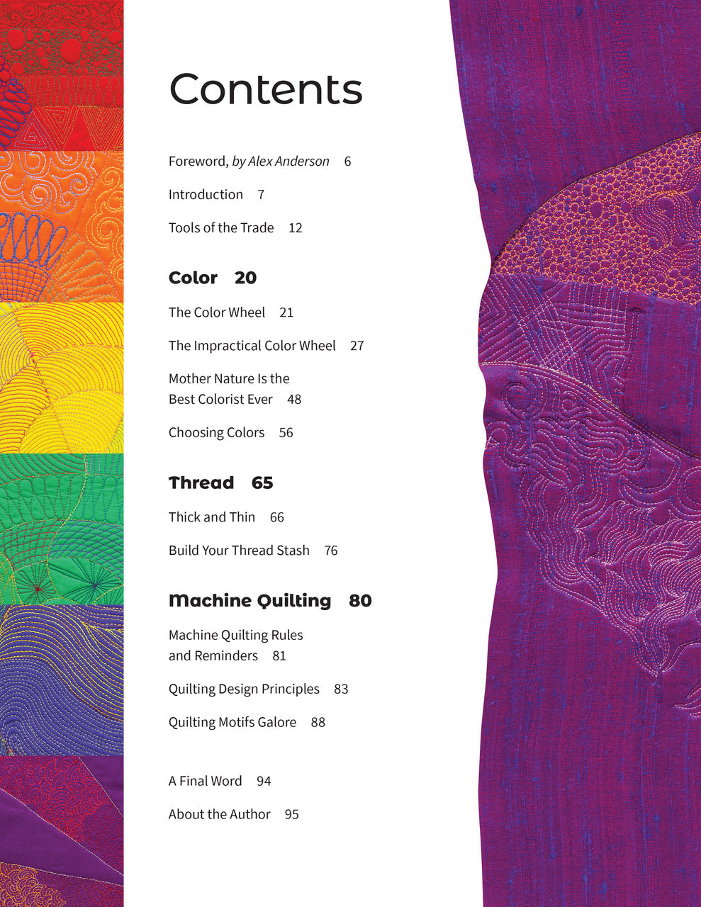 Color, Thread & Free-Motion Quilting