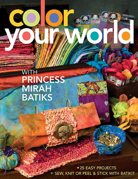 Color Your World with Princess Mirah Batiks Digital Download