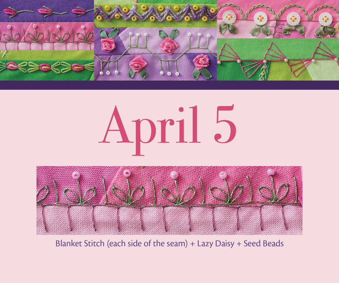 Embroidery Combinations Perpetual Calendar