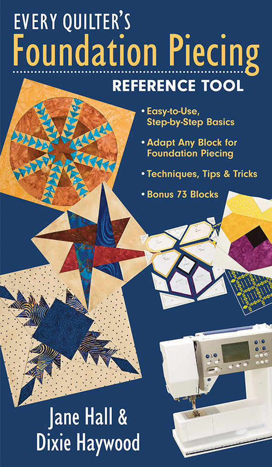 Every Quilter's Foundation Piecing Reference Tool Digital Download