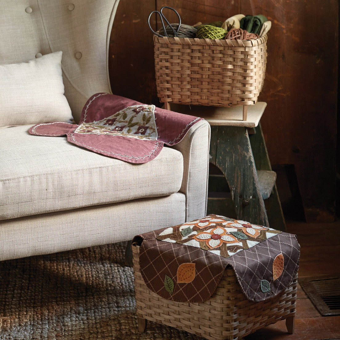 Exploring Folk Art with Wool Appliqué & More