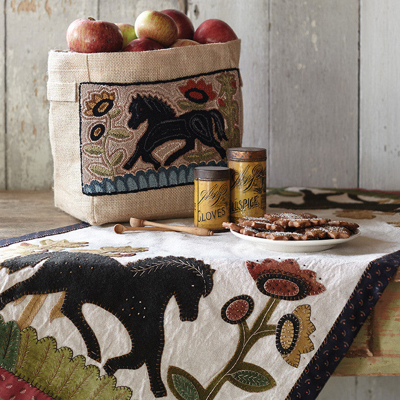 Exploring Folk Art with Wool Appliqué & More