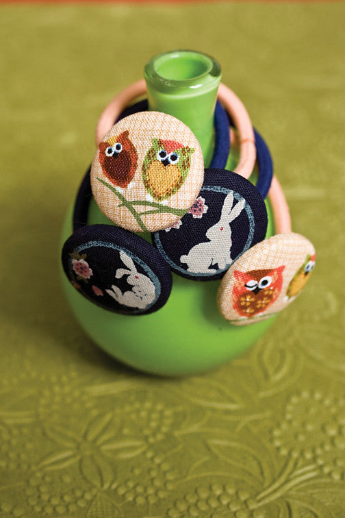 Fast, Fun & Easy Fabric Cover-Button Jewelry Digital Download