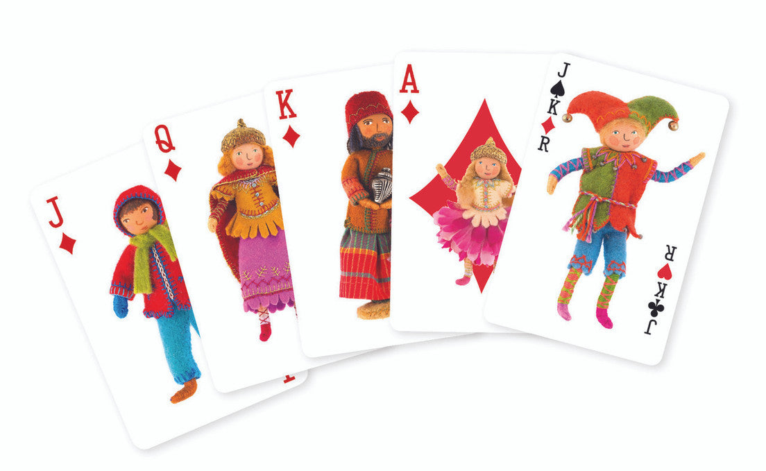 Felt Wee Folk Playing Cards POP Display