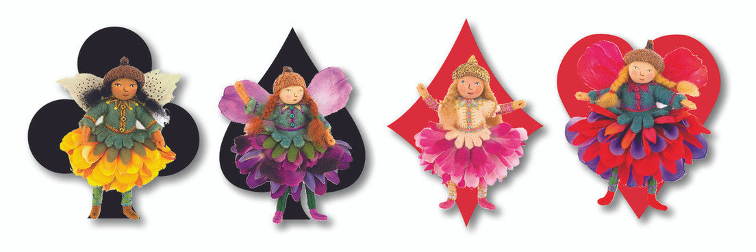 Felt Wee Folk Playing Cards POP Display