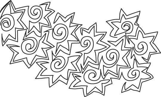 Free-Motion Designs for Allover Patterns