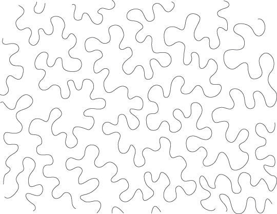 Free-Motion Designs for Allover Patterns