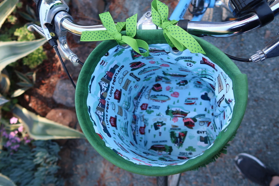 Free Project Download: Grassy Bike Basket