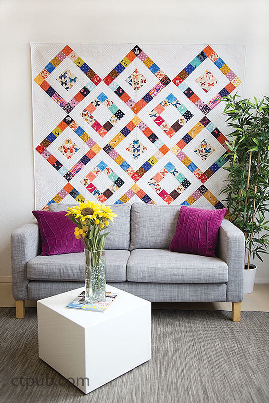 Fussy Cutters Club Class Plan: Focal (On) Point Quilt