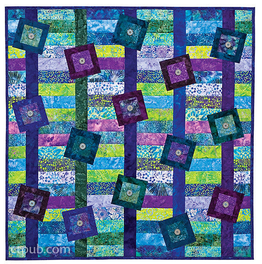 Japanese Garden Quilt Digital Download