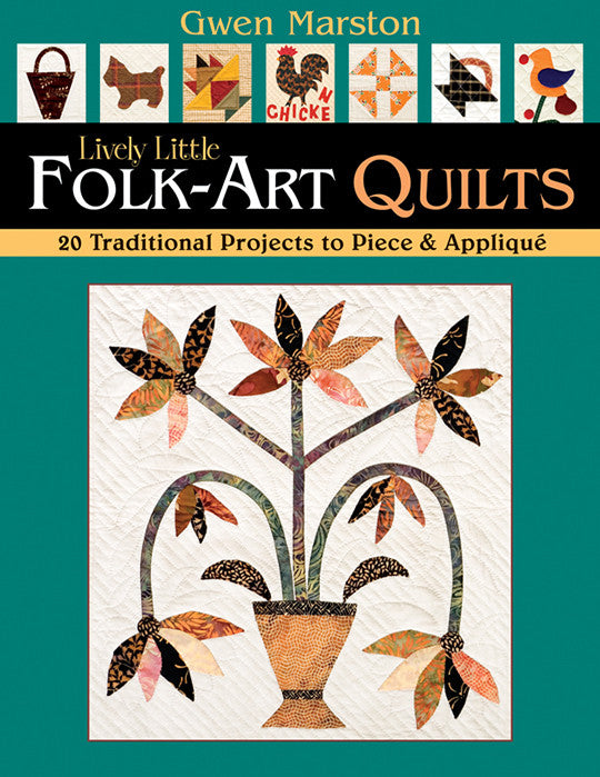 Lively Little FolkArt Quilts Digital Download