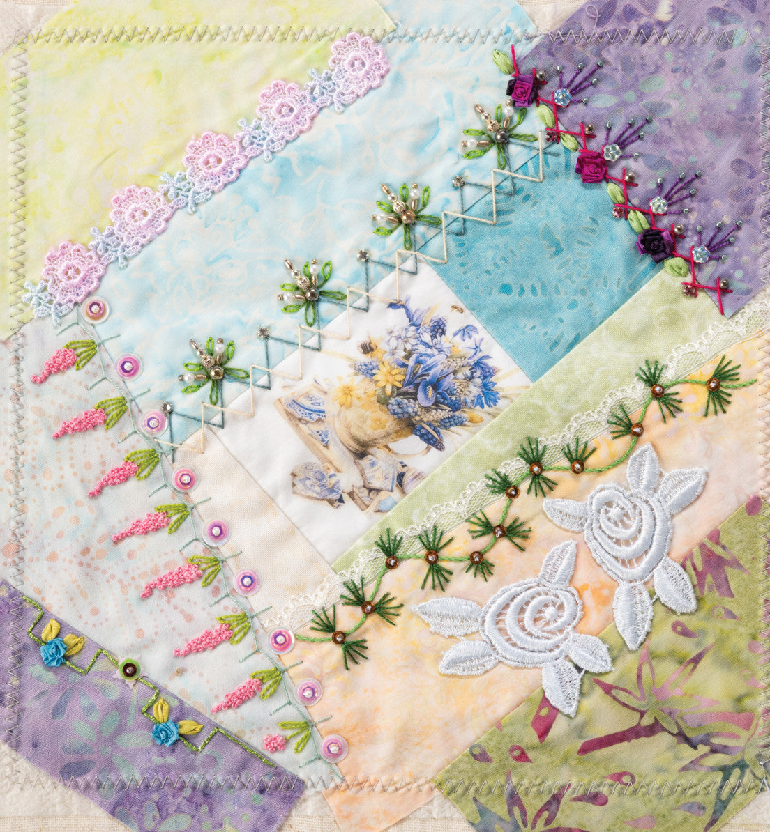 More Stunning Stitches for Crazy Quilts
