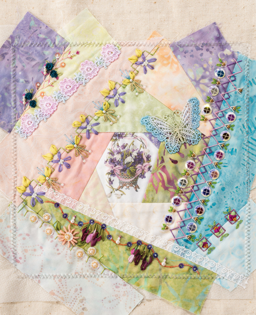 More Stunning Stitches for Crazy Quilts