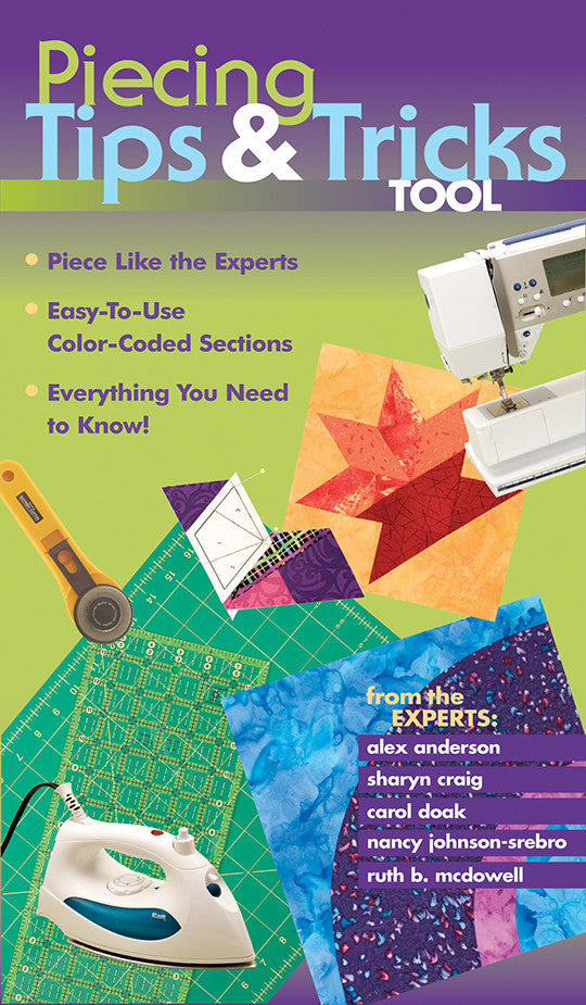 Piecing Tips & Tricks Tool Digital Download