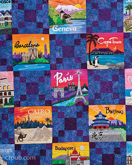 Quilt Blocks Around the World Digital Download