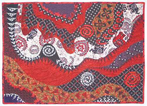 Quilted Symphony - A Fusion of Fabric, Texture & Design Print-on-Demand Edition