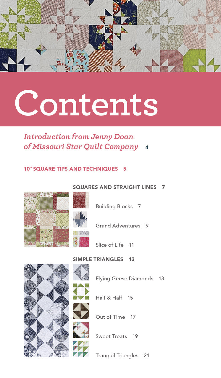 Quilter’s 10” Square Precut Companion