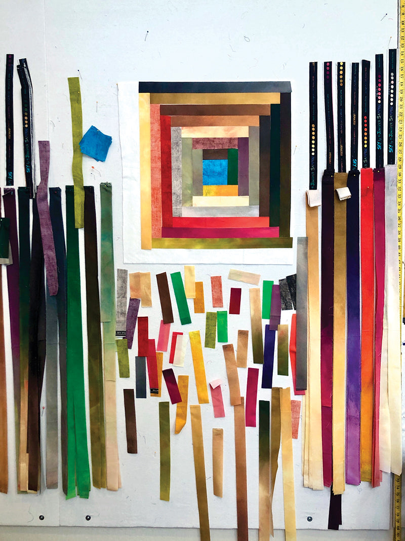 SKY Log Cabin Quilt Pattern