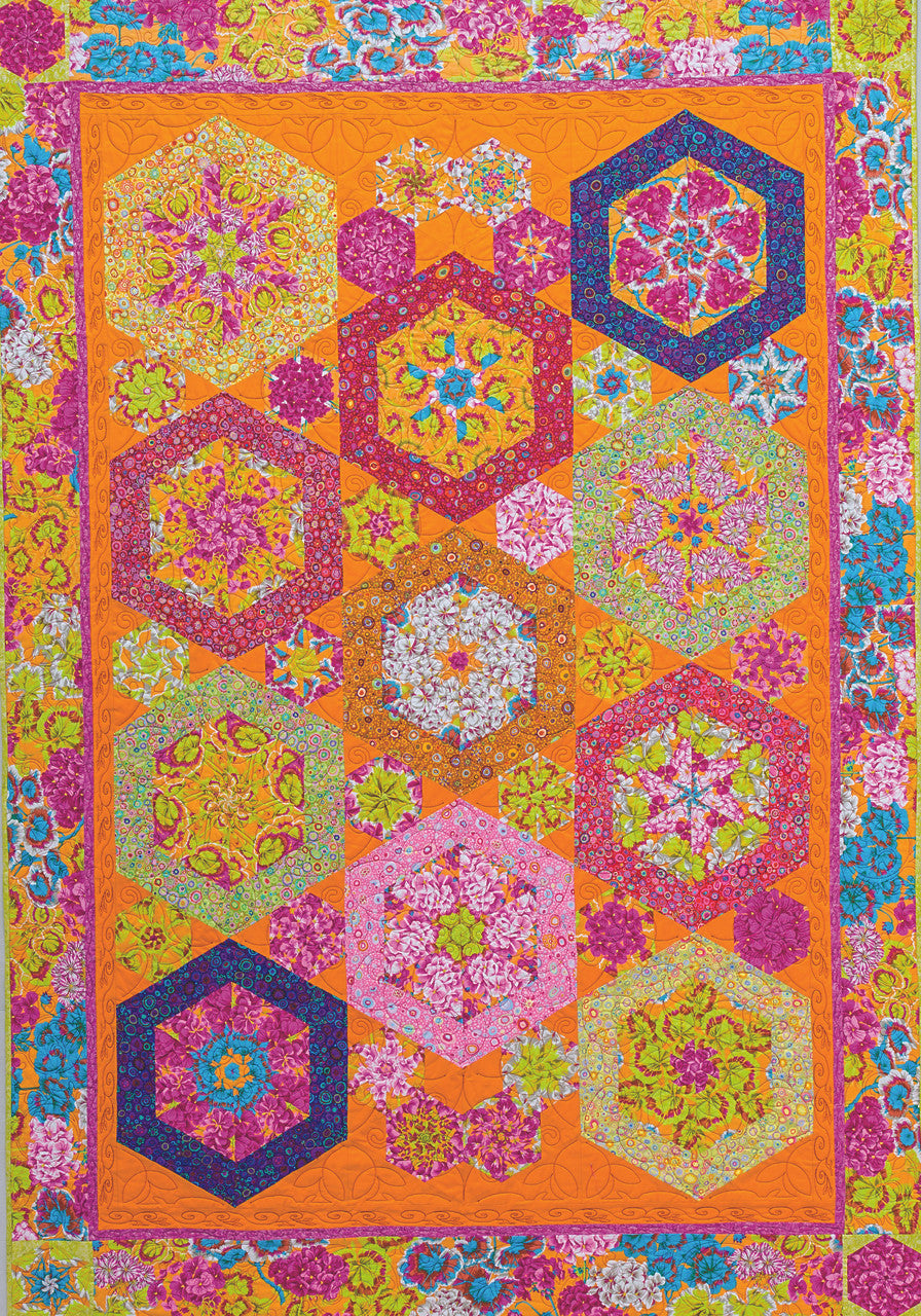 Stack & Cut Hexagon Quilts Print-on-Demand Edition