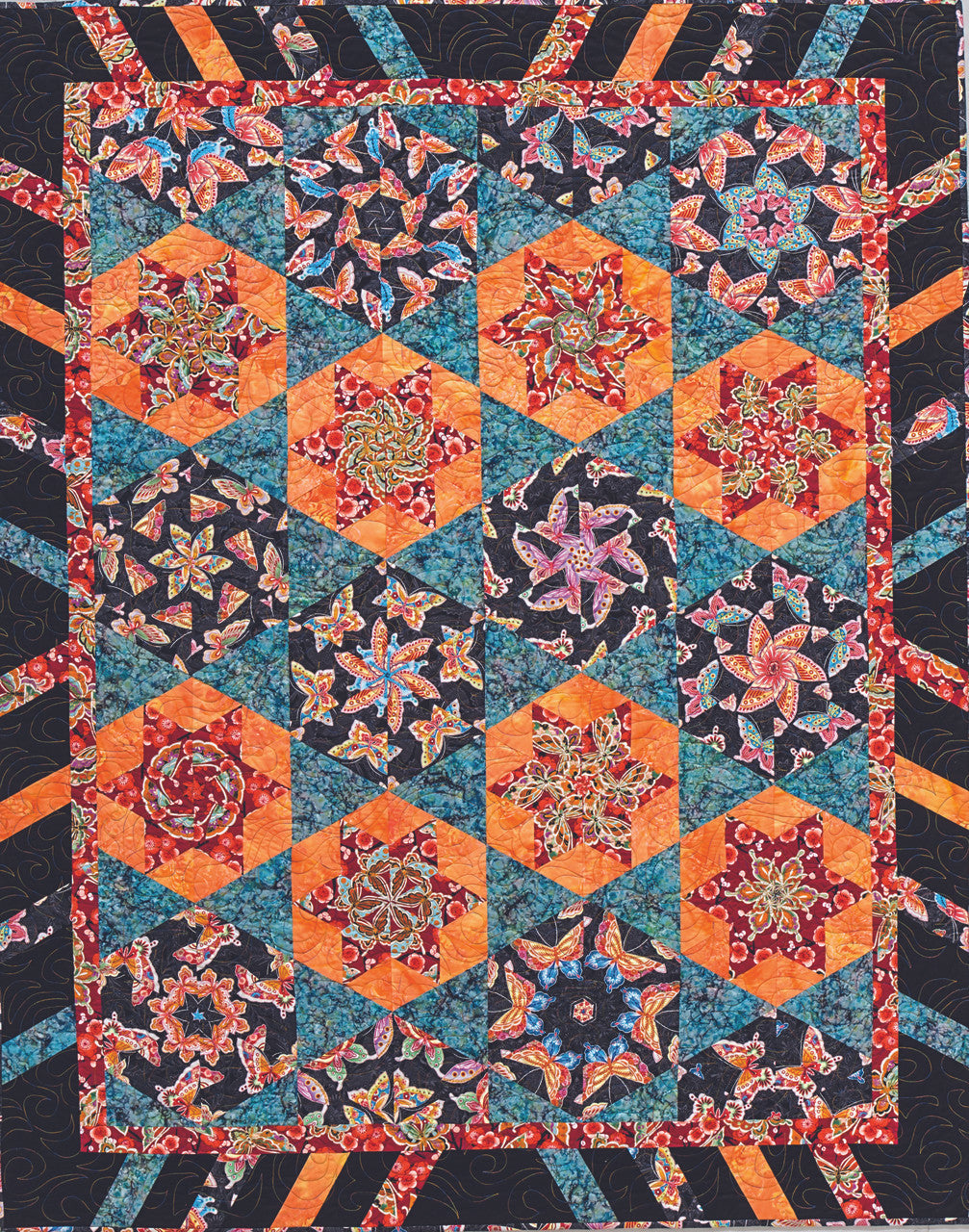 Stack & Cut Hexagon Quilts Print-on-Demand Edition