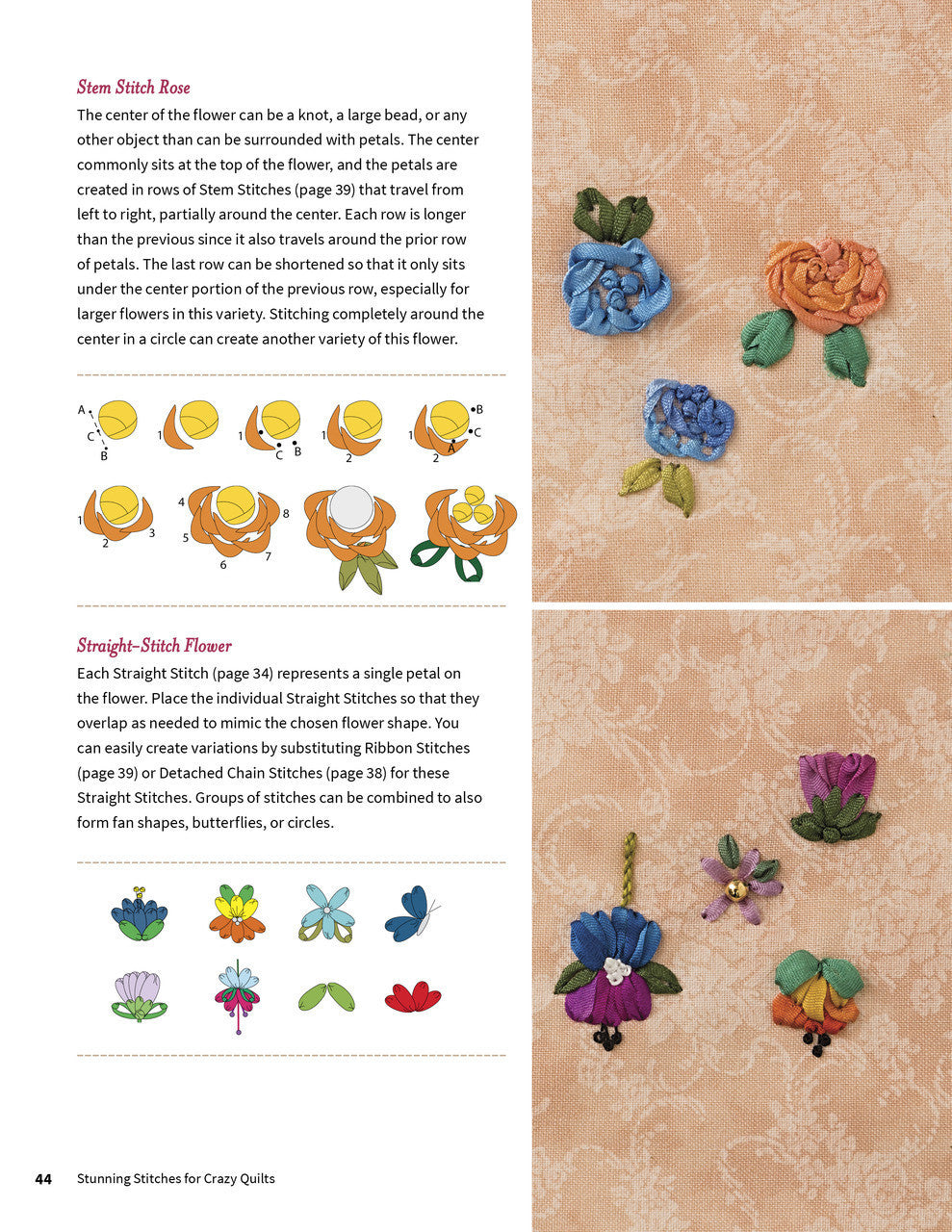 Stunning Stitches for Crazy Quilts