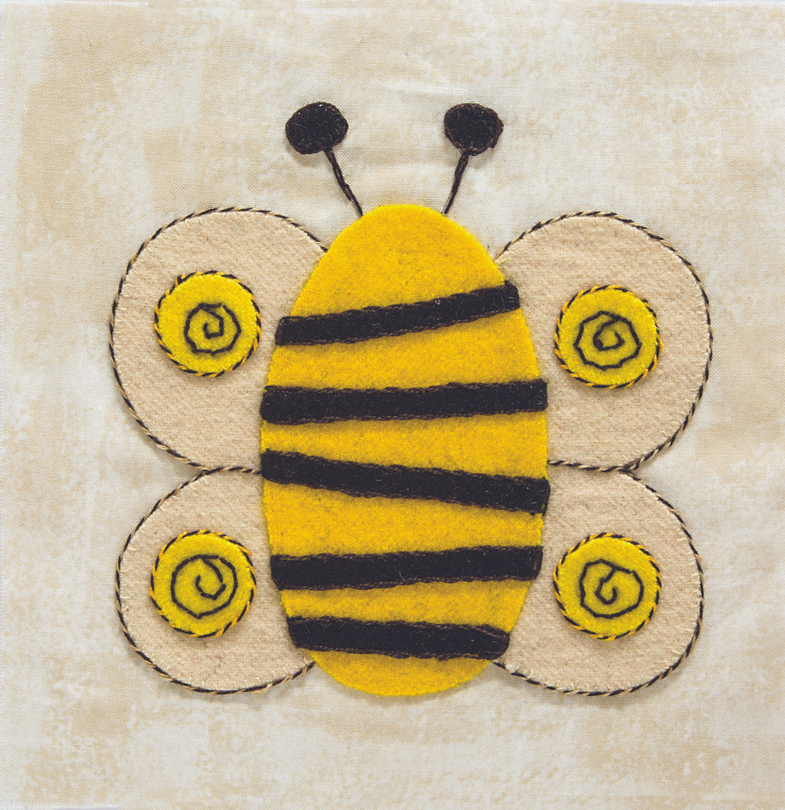 Whimsical Wool Appliqué