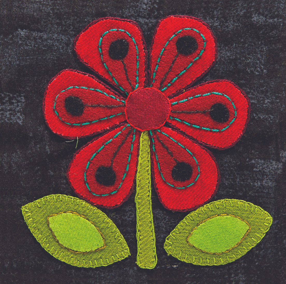 Whimsical Wool Appliqué