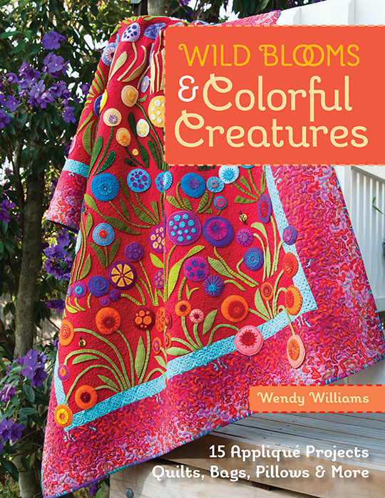 ☆美品 花柄　PaulSmith super120’s ウール100 Wild Blooms & Colorful Creatures: 15 Appliqué Projects • Quilts