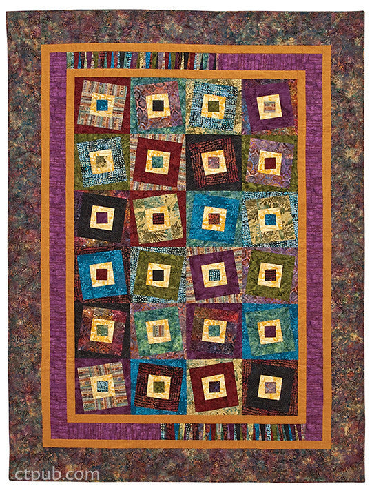 Wonky One-Block Quilts Digital Download