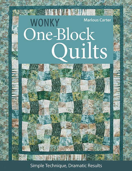 Wonky One-Block Quilts Digital Download