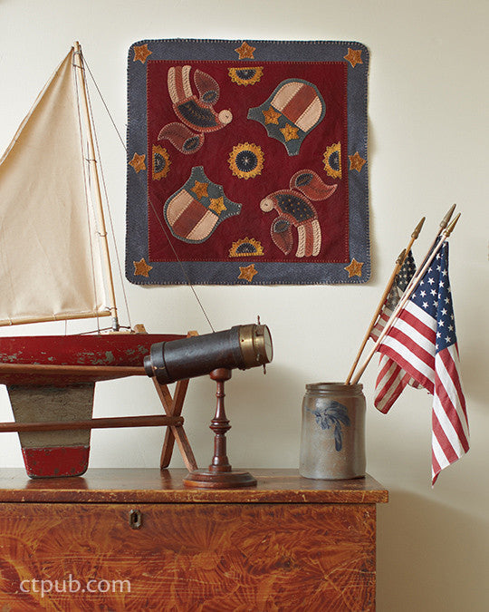 Wool Appliqué Folk Art