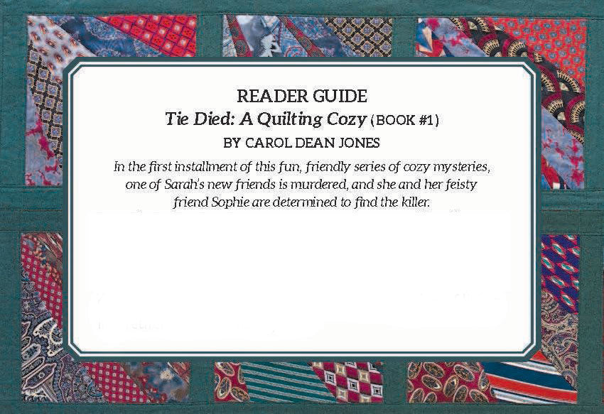 Reader Guide: Tie Died Reader Guide
