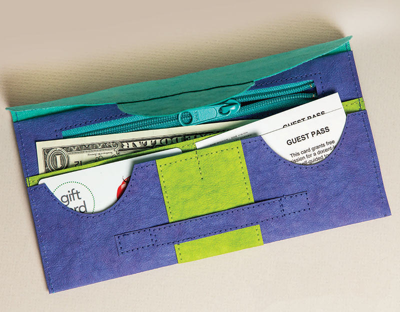 Free Project Download: kraft-tex Tricolor Wallet