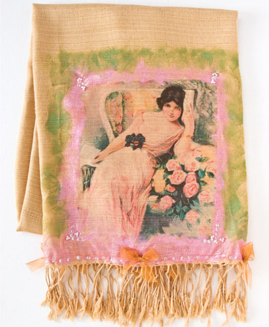 Free Project Download: Wistful Afternoon Shawl Using TAP