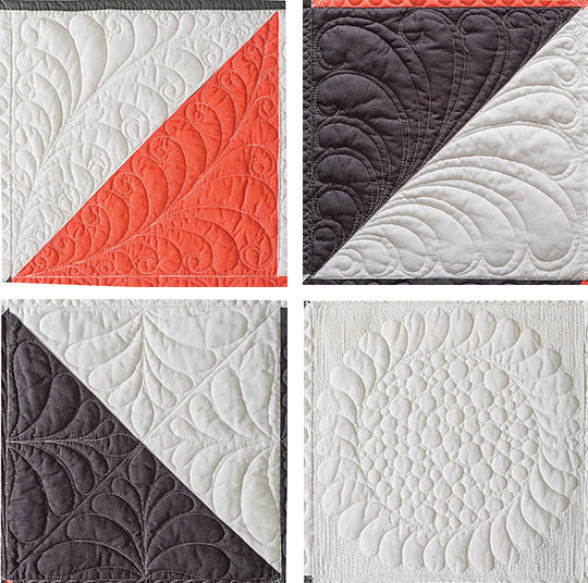 Free Tutorial Download: Free-Motion Quilting Curly Feathers