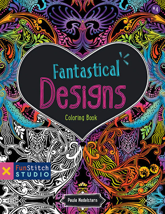 Fantastical Designs Coloring Digital Download