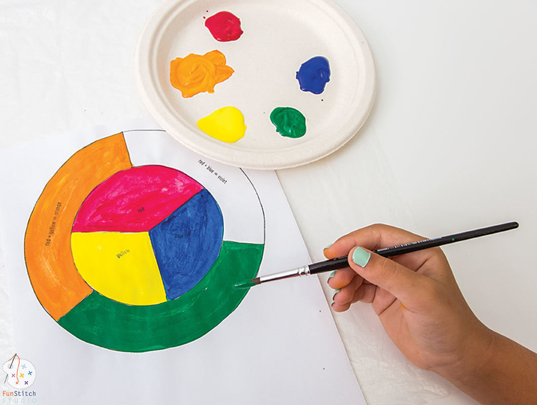 The Wonderful Colorful Wonder Wheel of Color Digital Download