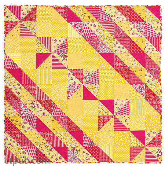 Piecing the Piece O' Cake Way Class Plan: Spinwheels