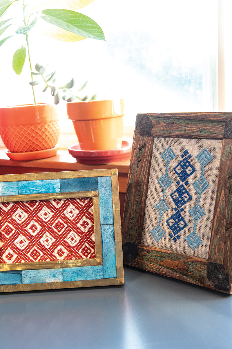 Contemporary Kogin-zashi