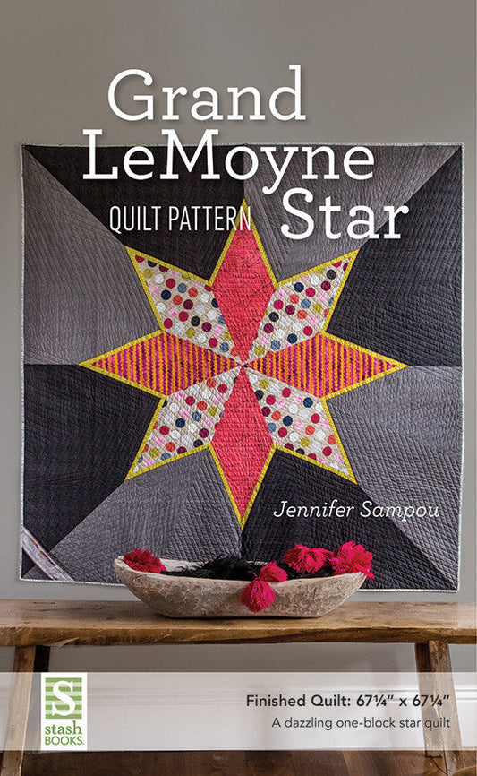 Grand LeMoyne Star Quilt Download Digital Download