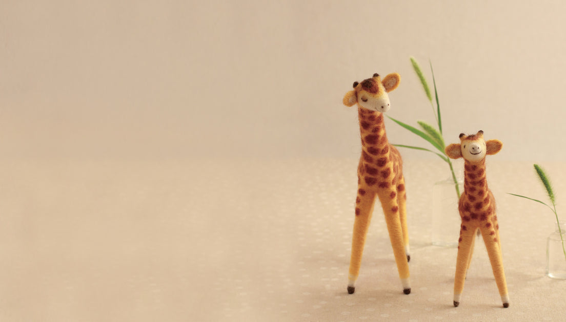 Happy Wool Felt Animals