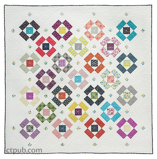 Modern Indian Summer Quilt ePattern Digital Download