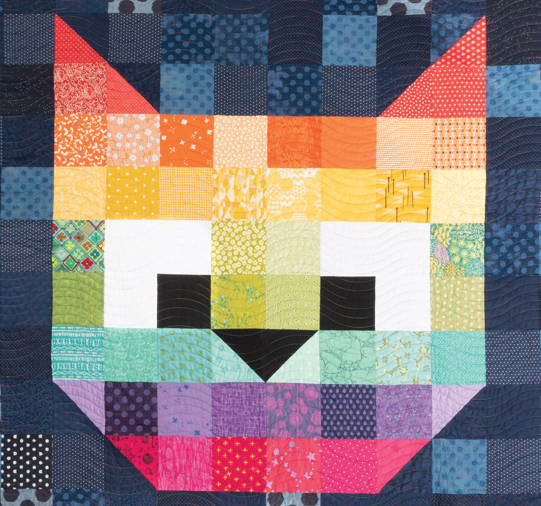 Patchwork Cats Eco Pouch Set