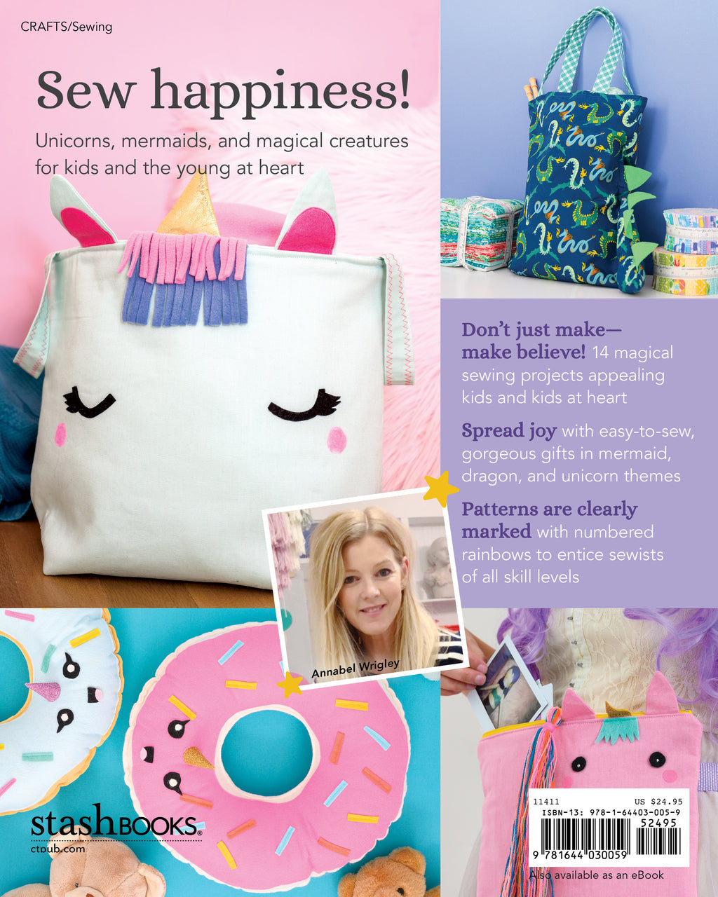 Sew Unicorns, Dragons & Mermaids, What Fun!