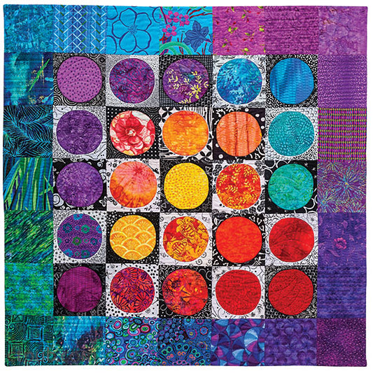 Circle Takes the Square Quilt