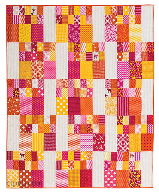 Citrus Squeeze Quilt from Scrap Quilt Secrets