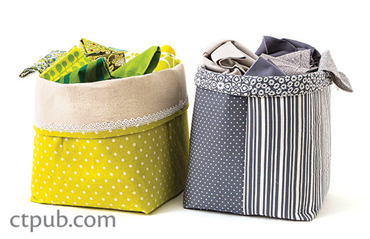 Free Project: Fabric Storage Boxes
