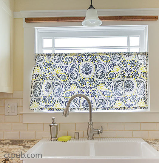 Sew a Cafe Curtain for Your Home