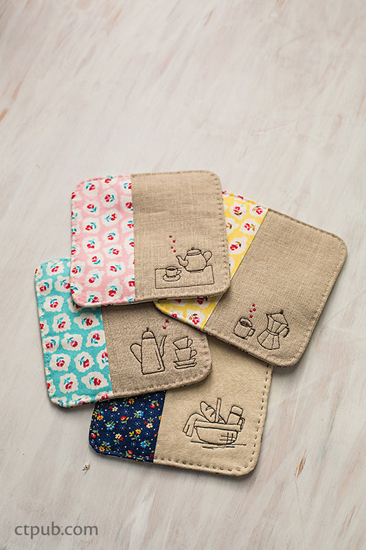 Sew Illustrated Coasters—Free Project